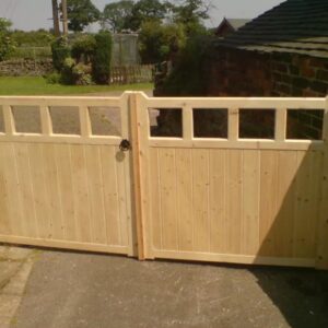 Cottage style 50/50 split - Untreated Scandinavian RedWood